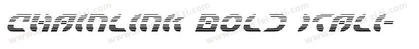 Chainlink Bold Itali字体转换